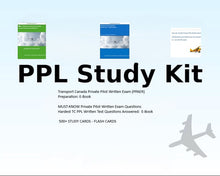 Load image into Gallery viewer, Transport Canada Private Pilot Written Examination Study Package - Bundle
